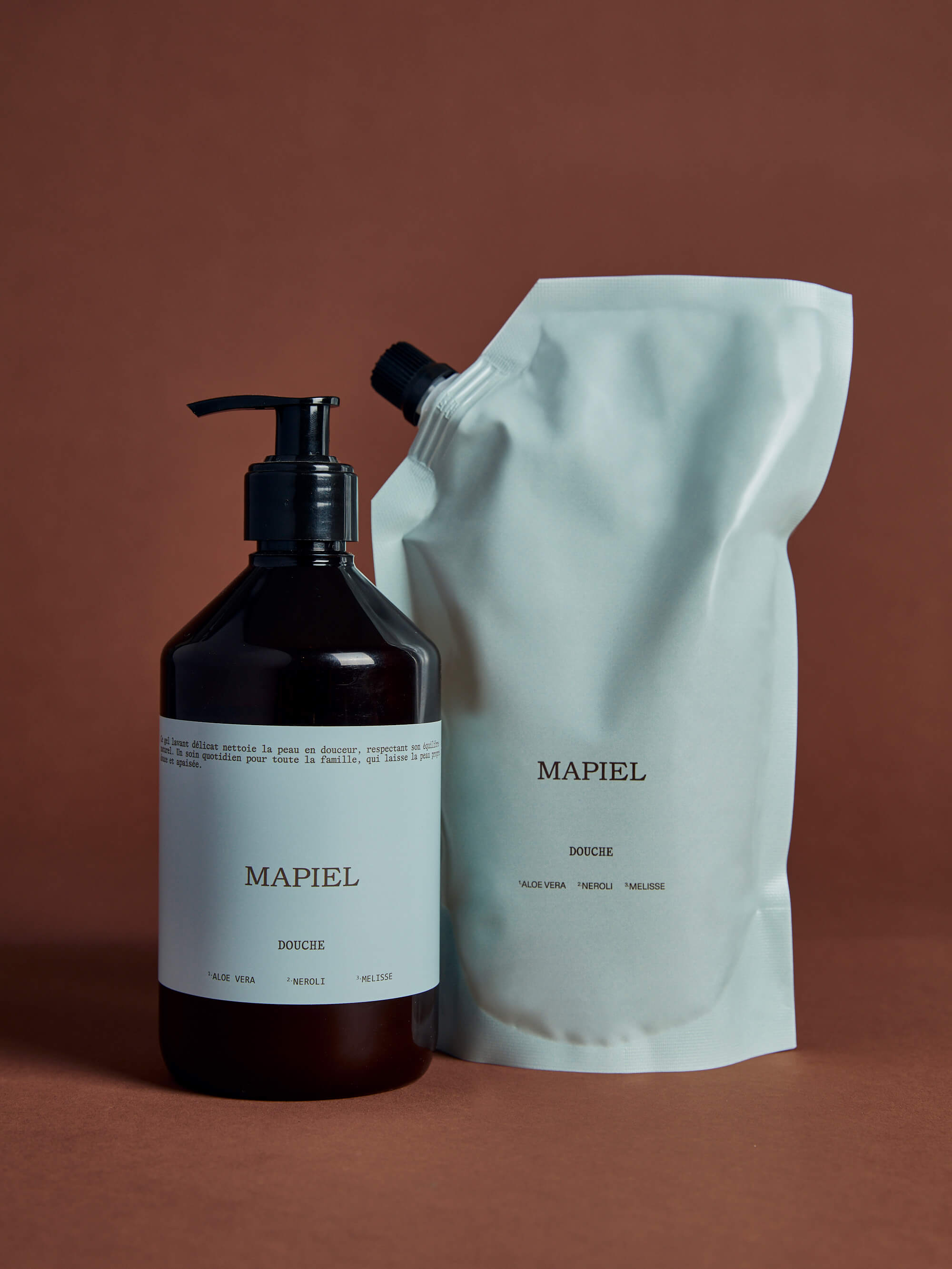 Pack Douche (500ml) + Recharge (500ml)
